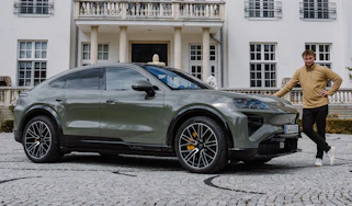 Alastair Crooks and the Porsche Cayenne Coupe