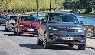 Range Rover, BMW and Honda - tracking