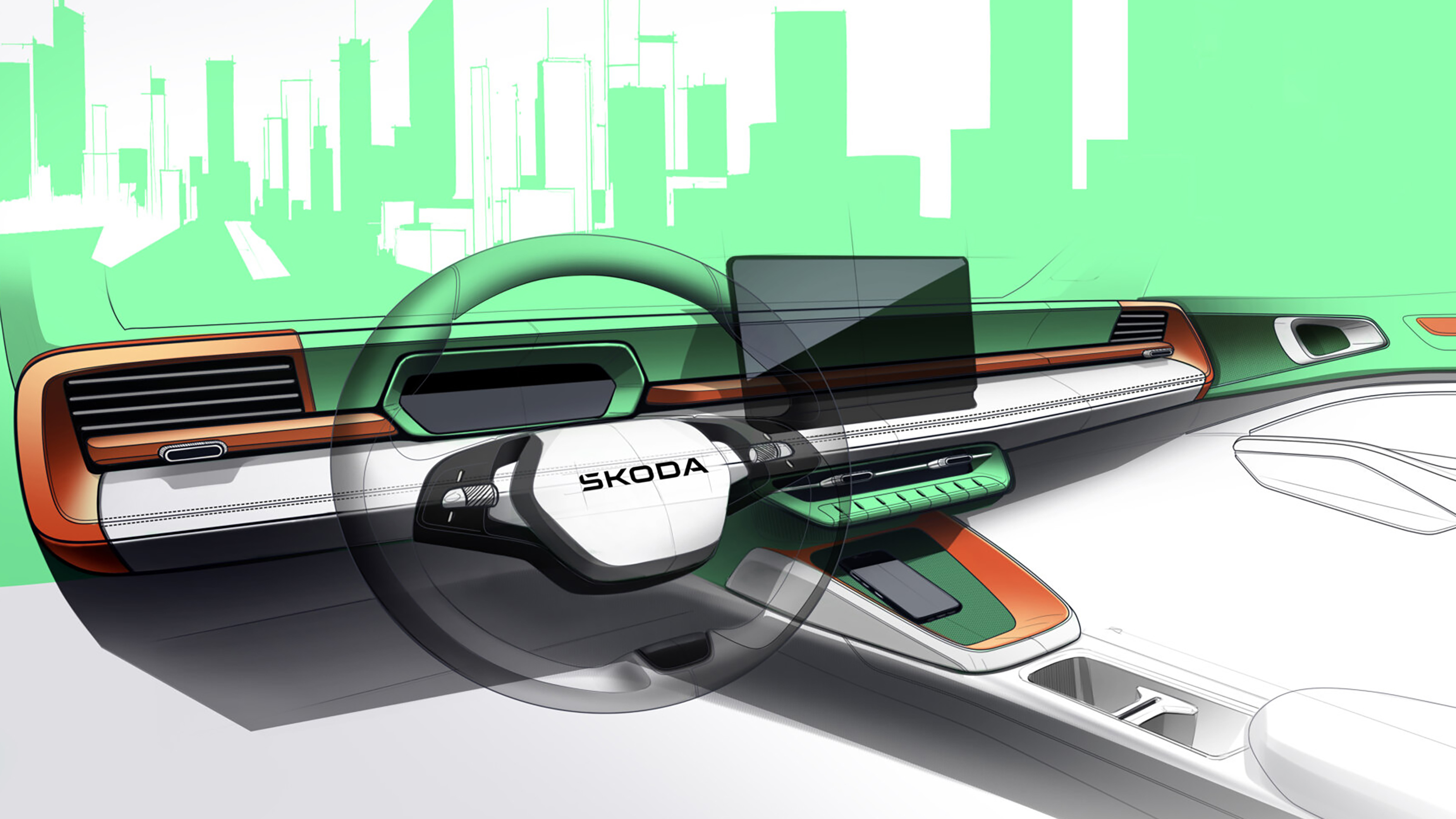 Skoda Epic interior
