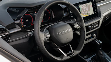 Skoda Fabia Motorsport Edition - steering wheel