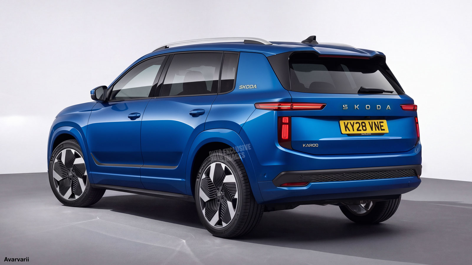 Skoda Karoq exclusive image - rear