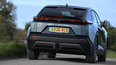 Toyota C-HR+ - rear cornering