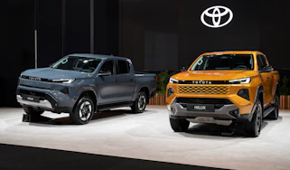 New Toyota Hilux range 2026 - front static