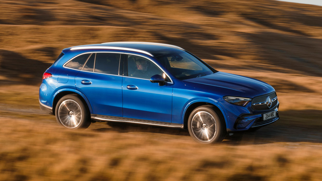 Used Mercedes GLC Mk2 - side