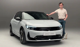 Tom Jervis with the Vauxhall Corsa GSE