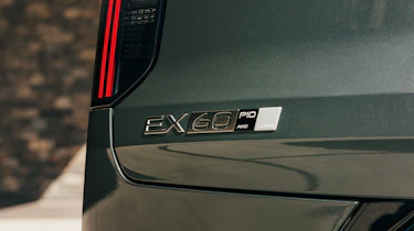 Volvo EX60 P10 AWD Ultra - rear badge