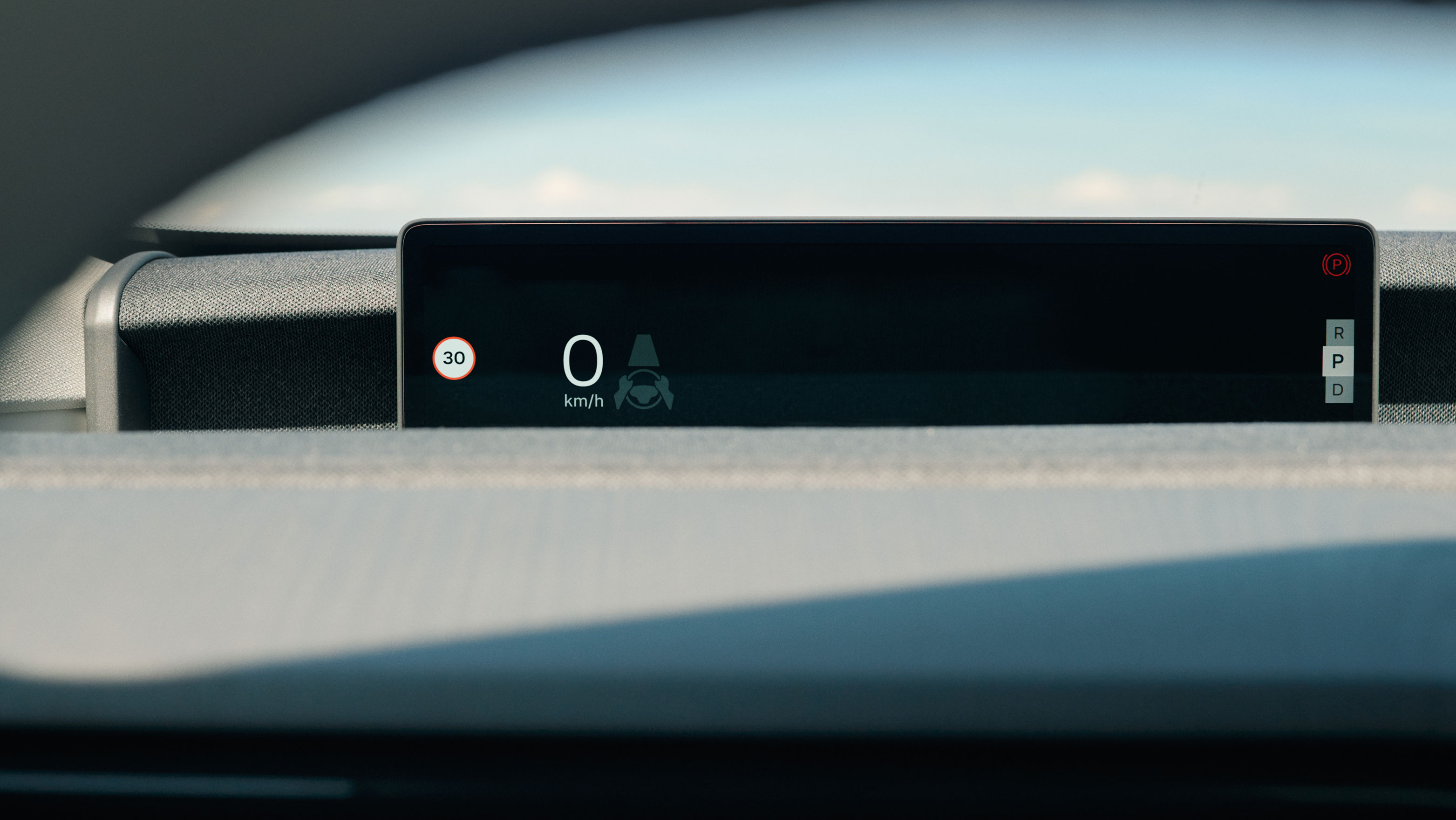 Volvo EX60 P10 AWD Ultra - dials