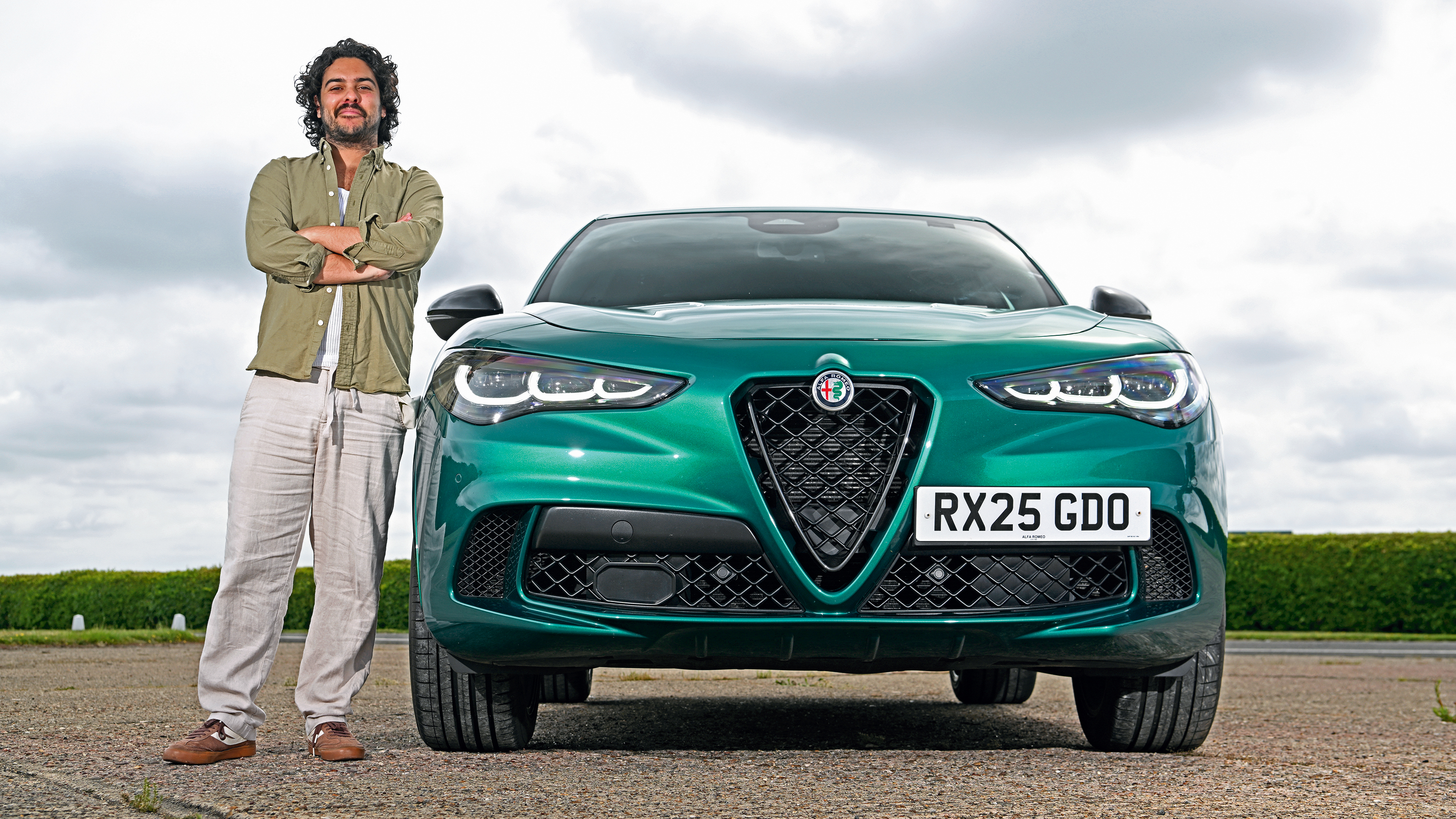 Alfa Stelvio Quadrifoglio - front end