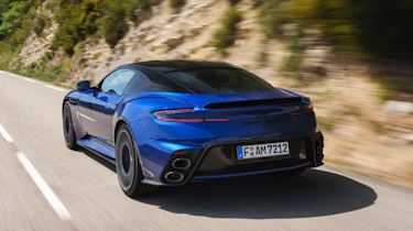 New Aston Martin DB12 S - rear tracking