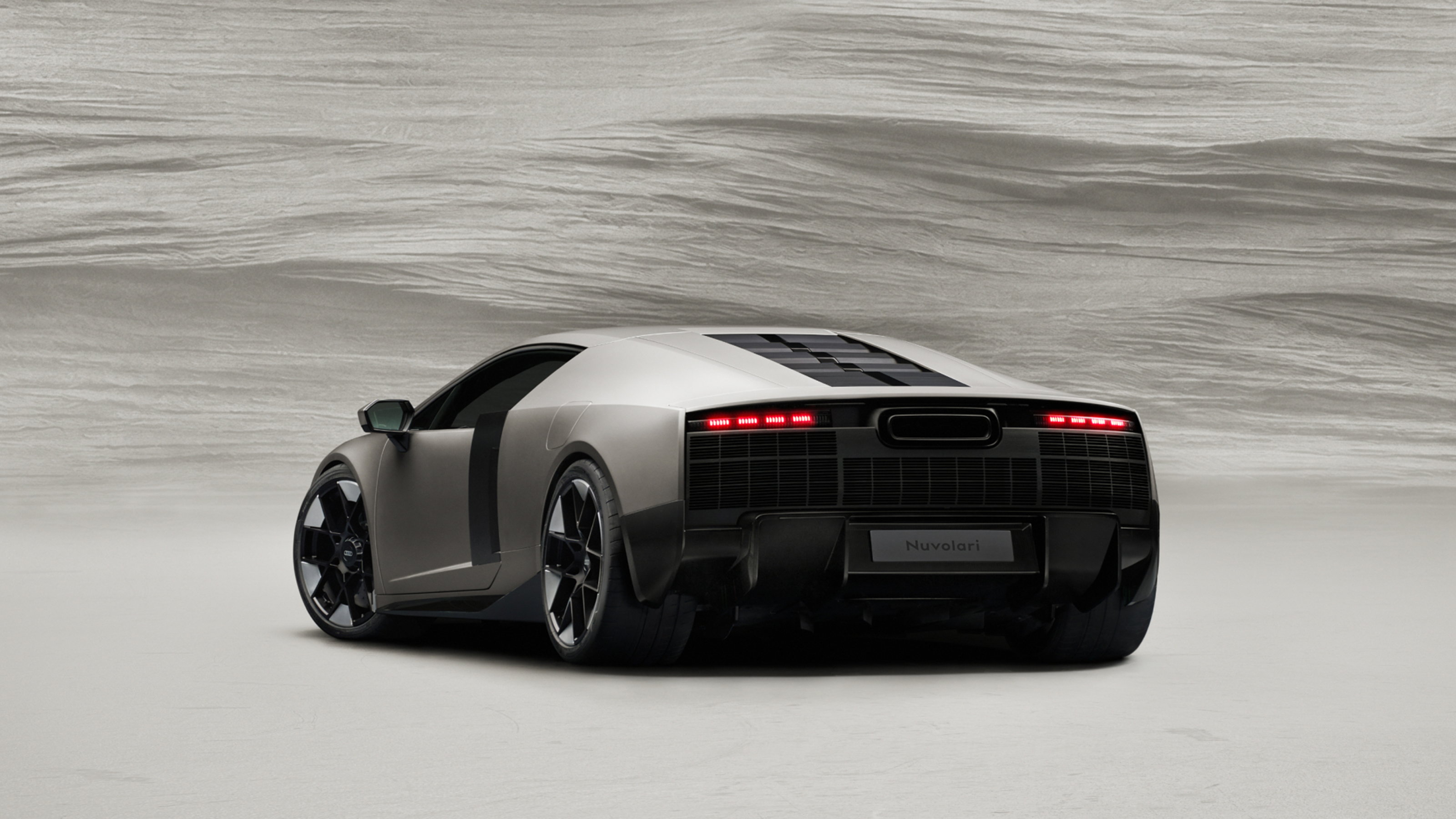New Audi Nuvolari supercar - rear static 