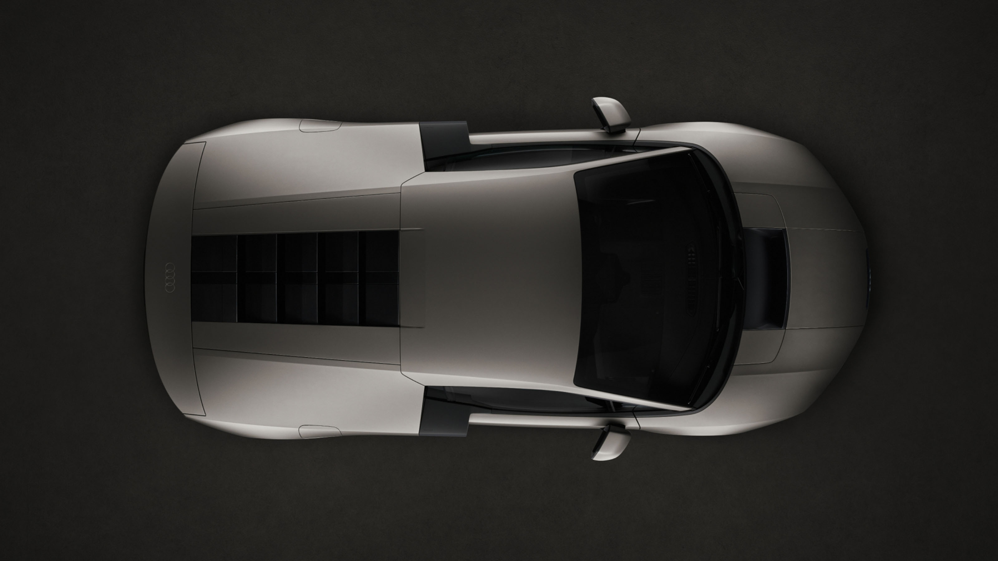 New Audi Nuvolari supercar -overhead shot 