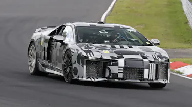 Audi Nuvolari testing - front cornering
