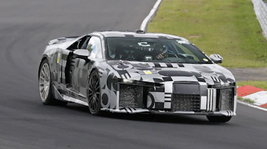 Audi Nuvolari testing - front cornering