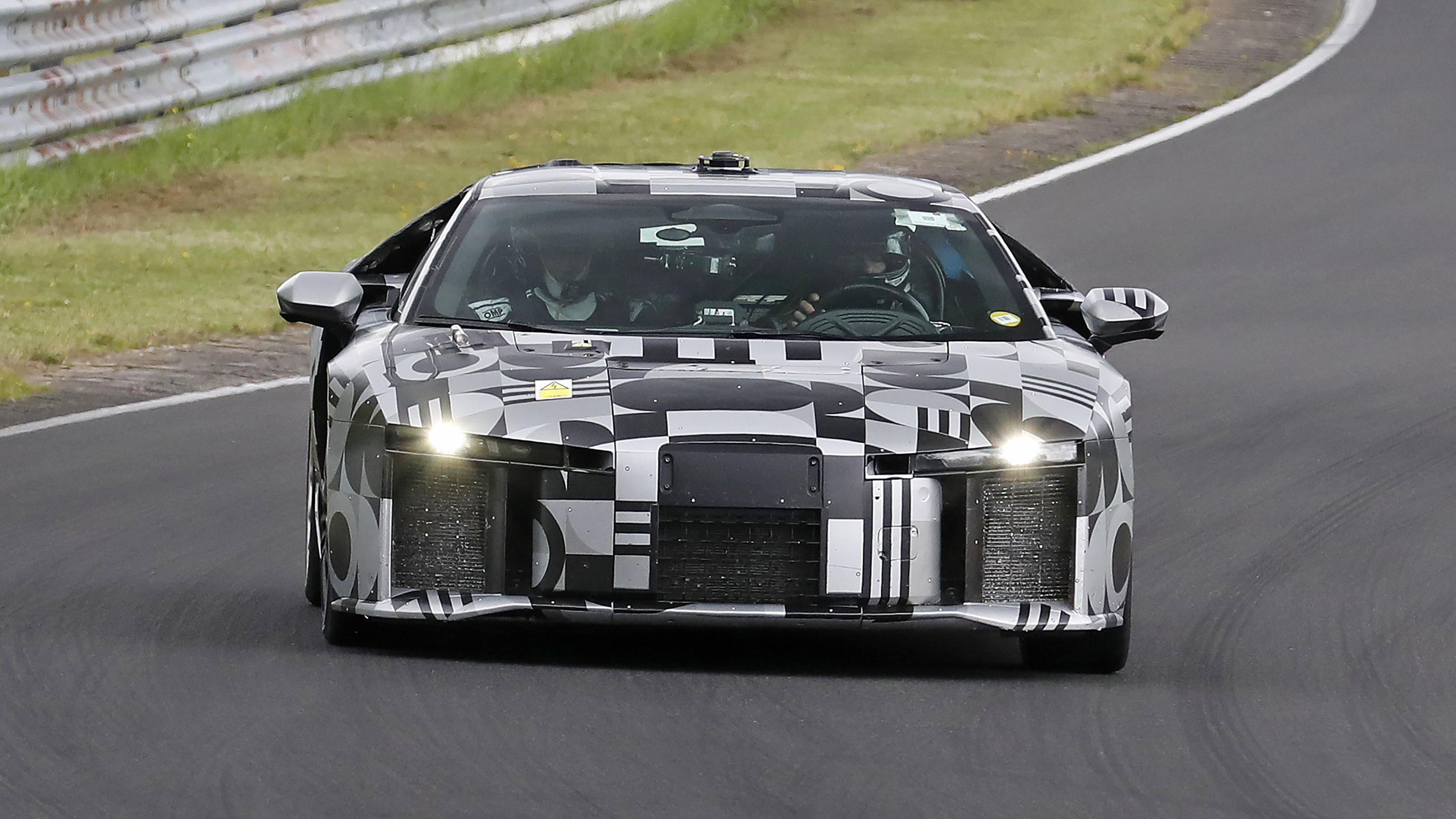 Audi Nuvolari testing - front end