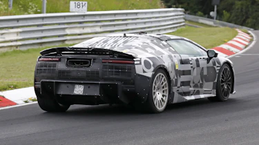 Audi Nuvolari testing - rear cornering