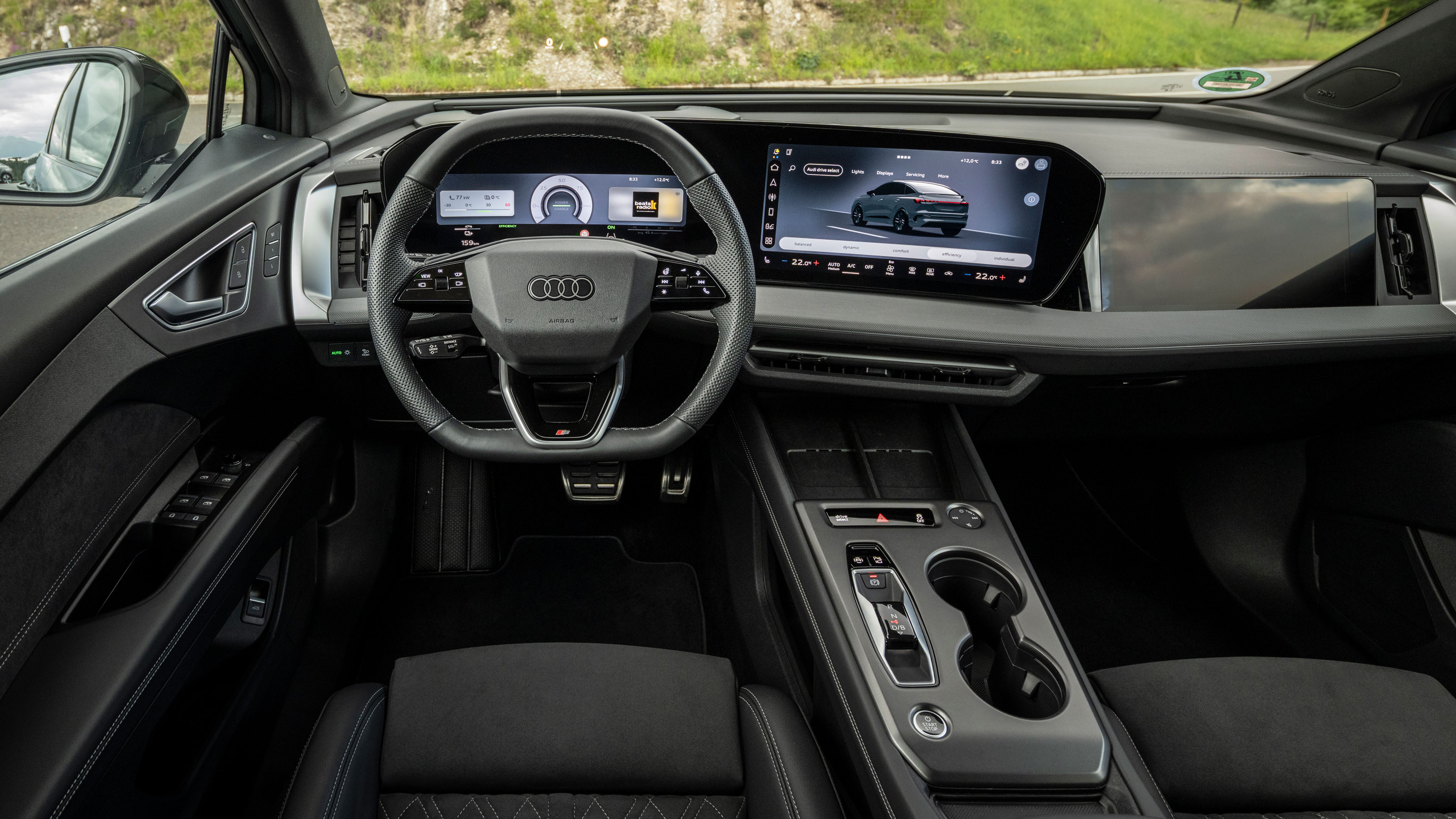 Audi Q4 e-tron Sportback - cabin
