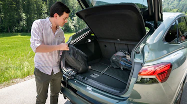 Audi Q4 e-tron Sportback - Tom Jervis and the boot