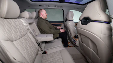 Audi Q7 - Ellis Hyde sat in the rear seats