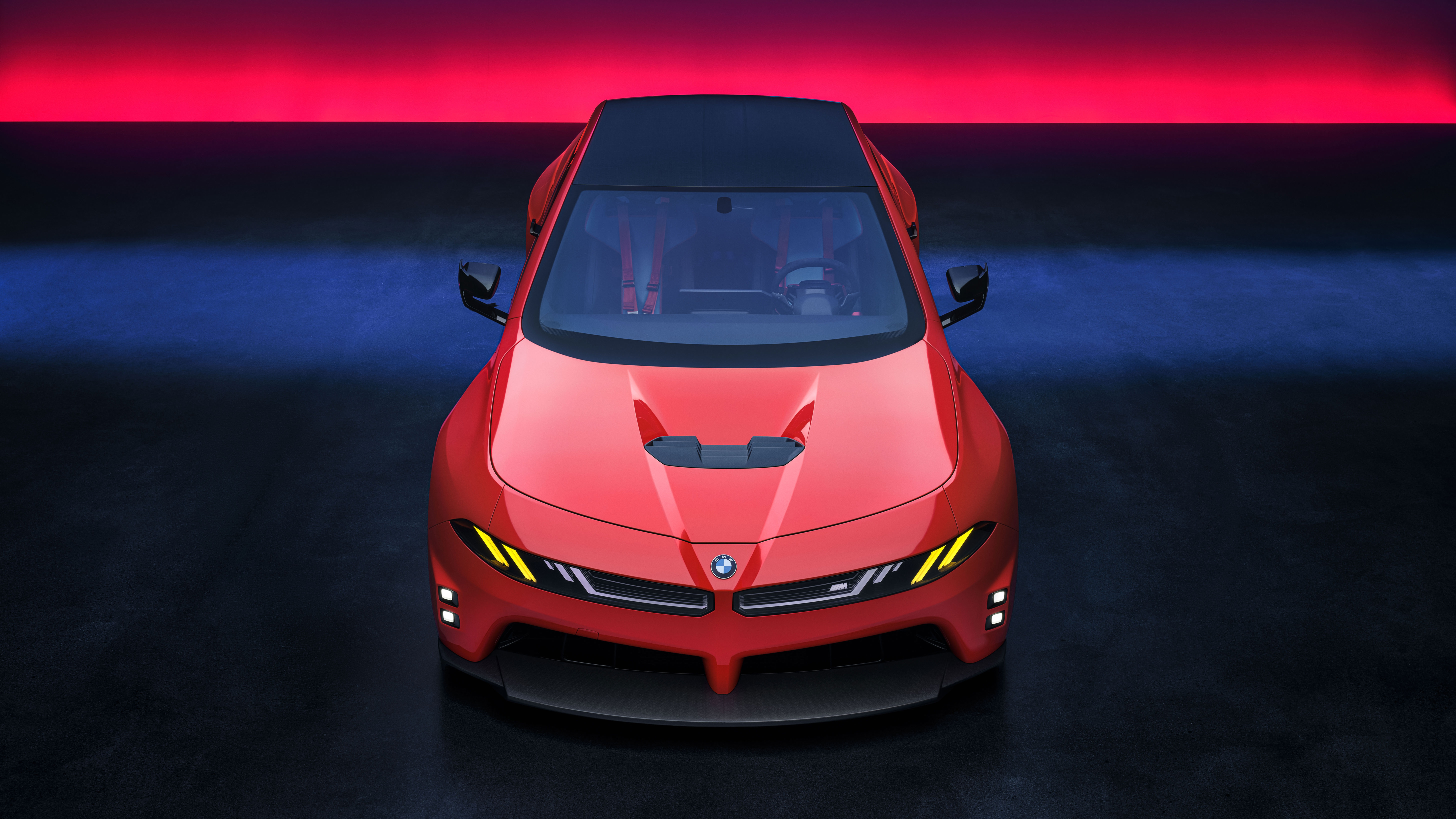 BMW M Concept Neue Klasse - full front above