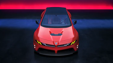 BMW M Concept Neue Klasse - full front above