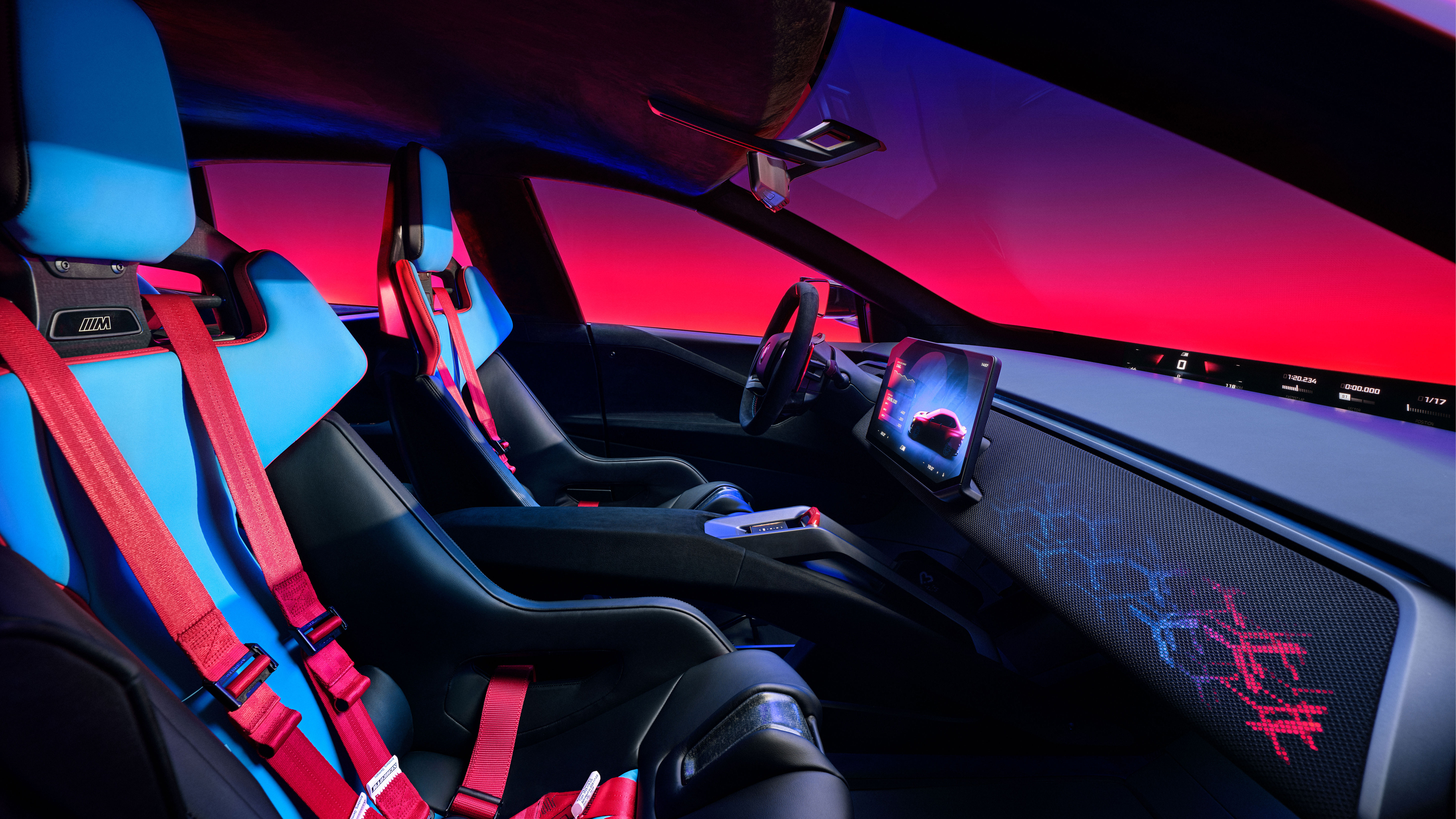 BMW M Concept Neue Klasse - front seats