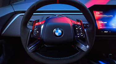 BMW M Concept Neue Klasse - steering wheel