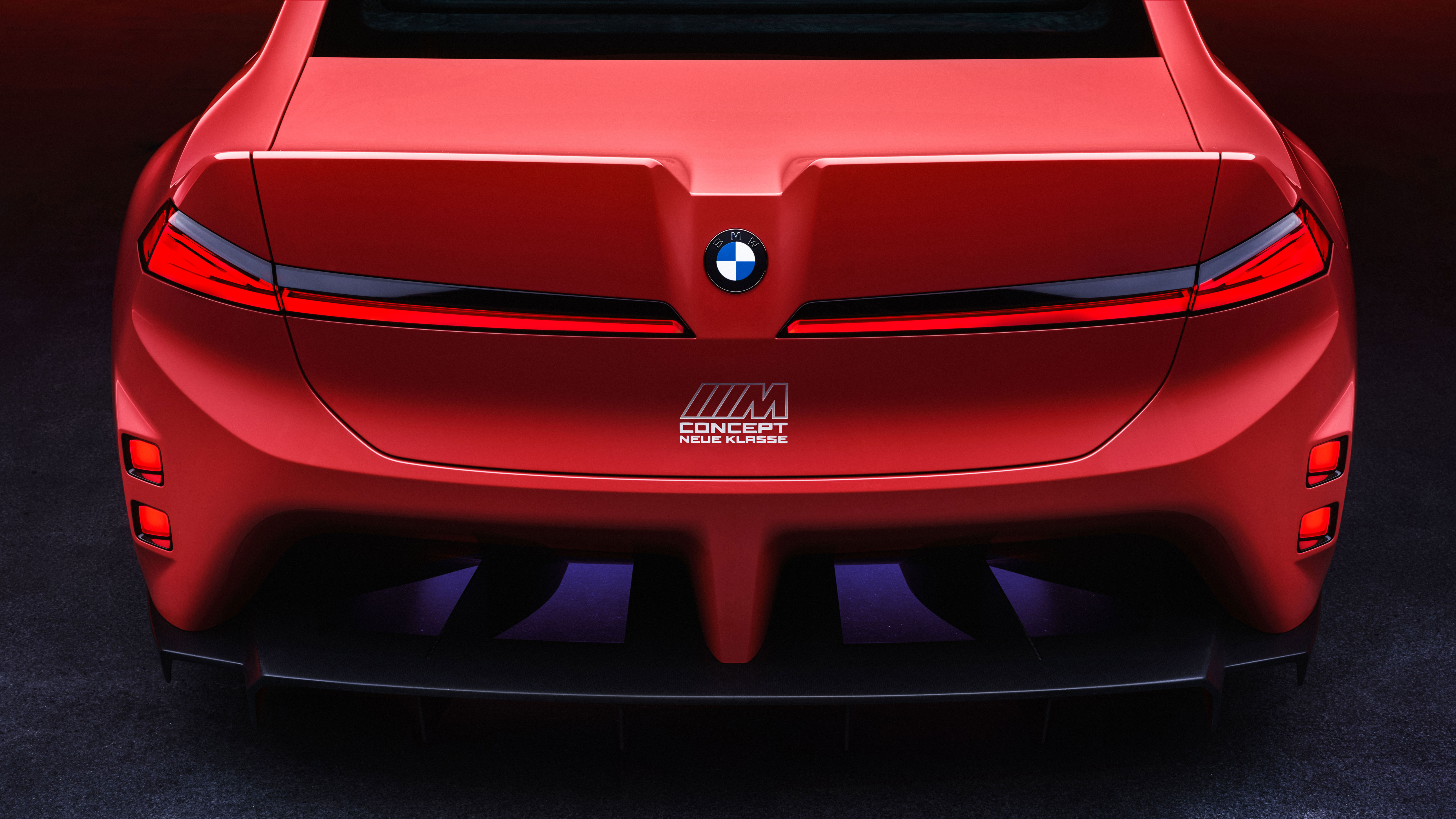 BMW M Concept Neue Klasse - rear detail
