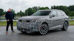 Ellis Hyde with the BMW X5 prototype