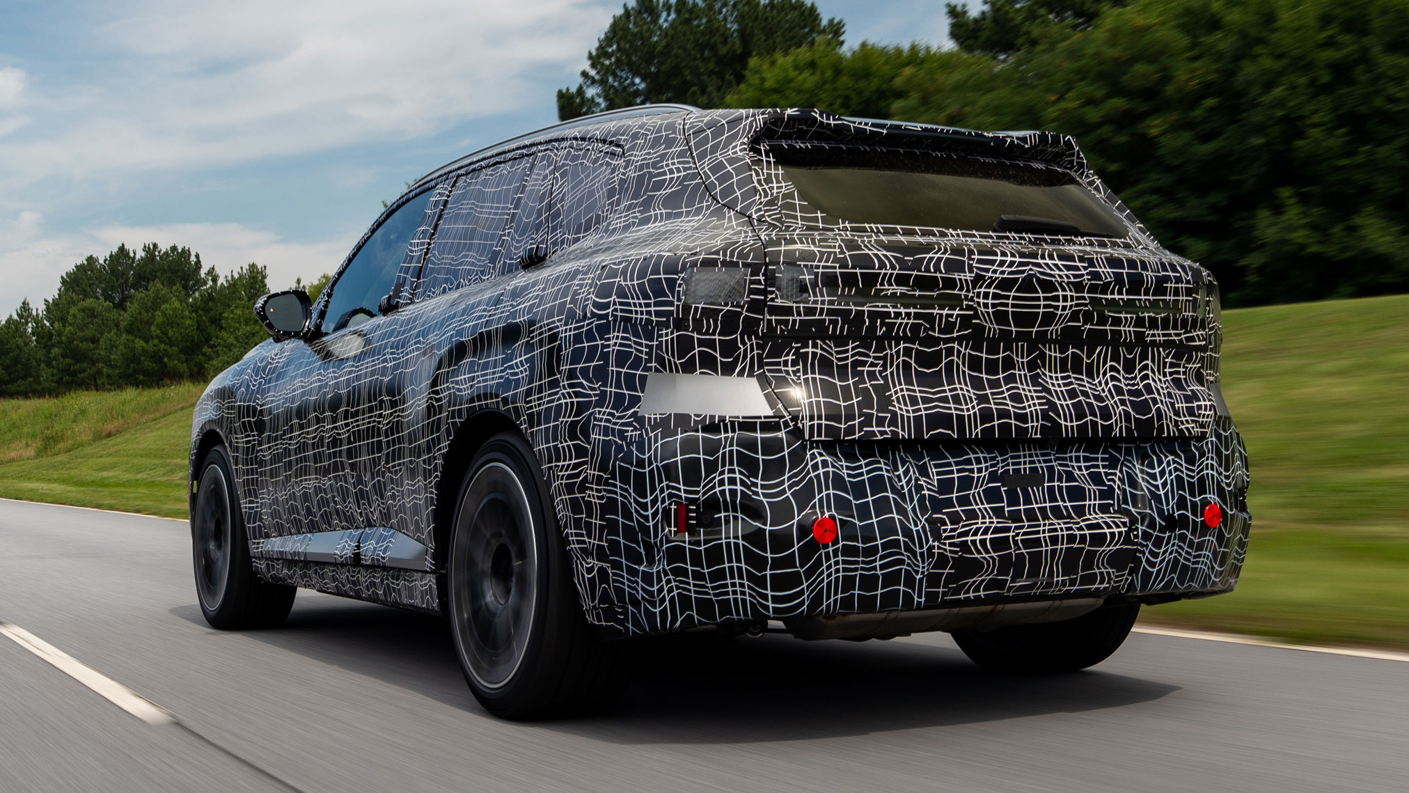 BMW X5 prototype - rear