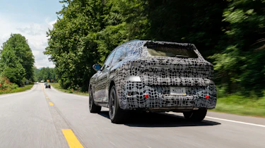 BMW X5 prototype - rear action