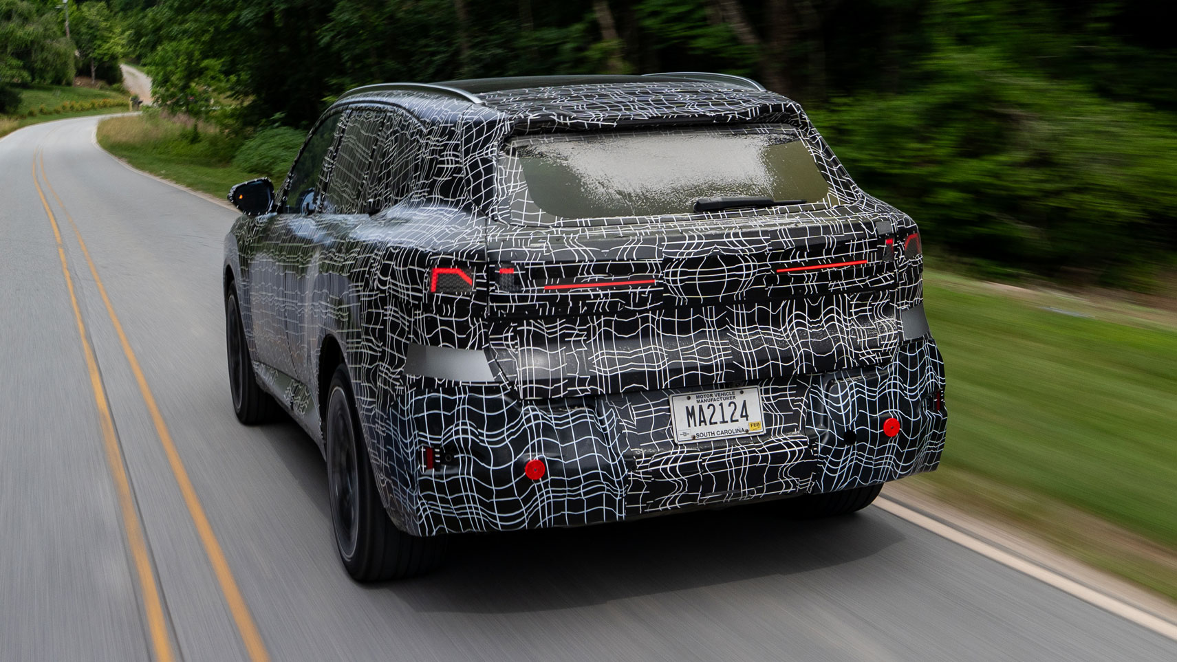 BMW X5 prototype - rear