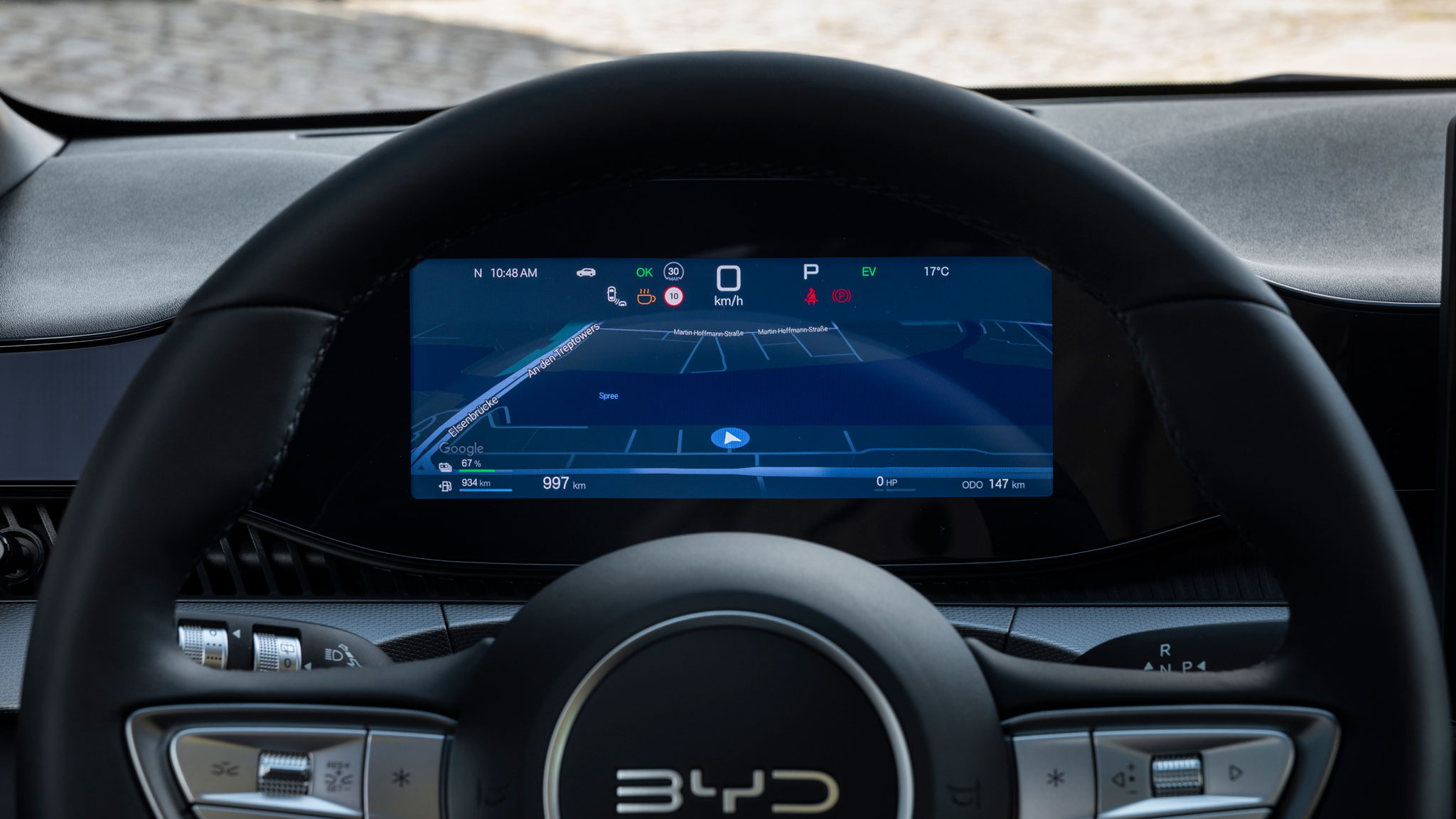 BYD Dolphin G - dials