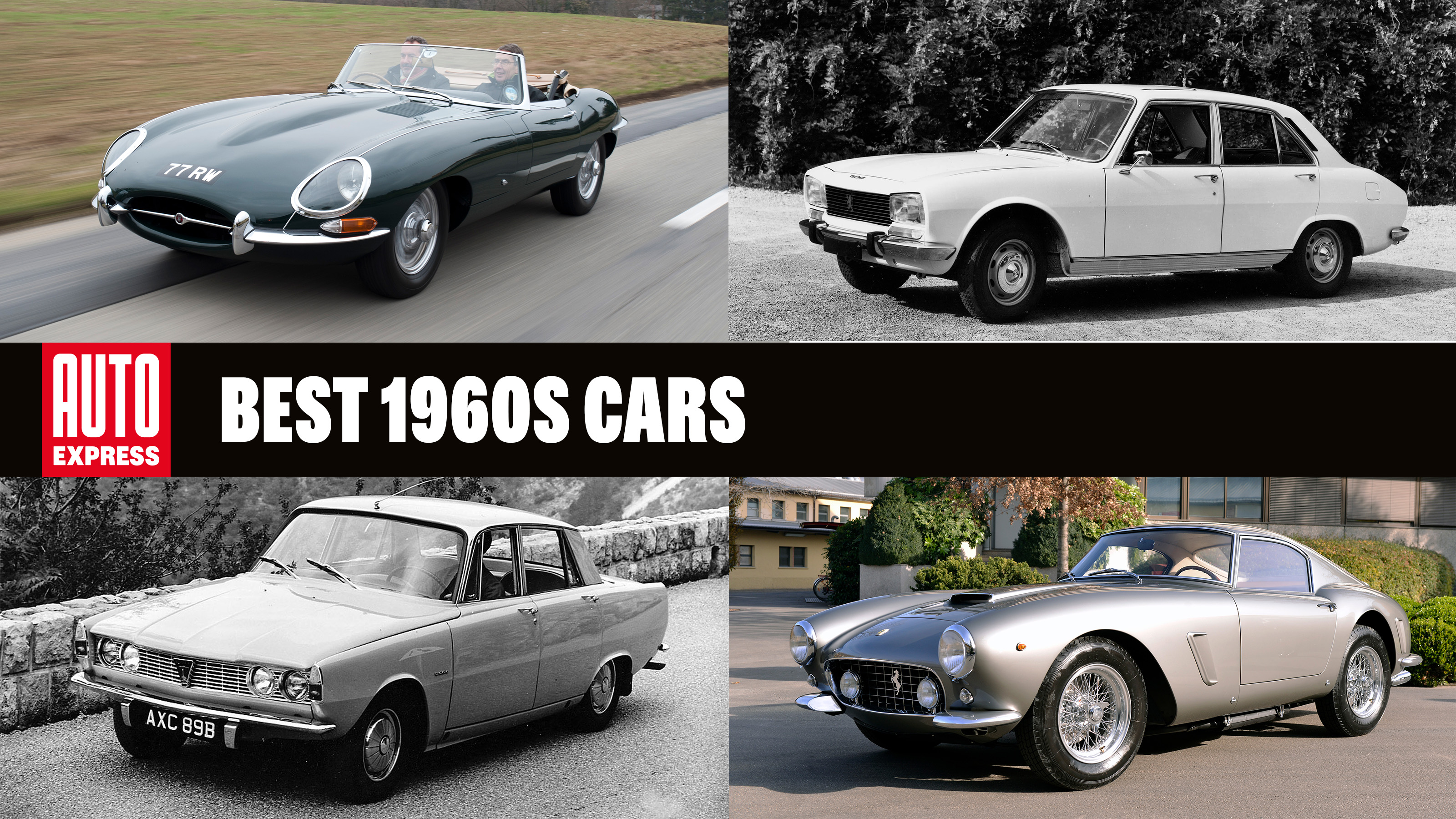 Best cars of the 1960s - header image