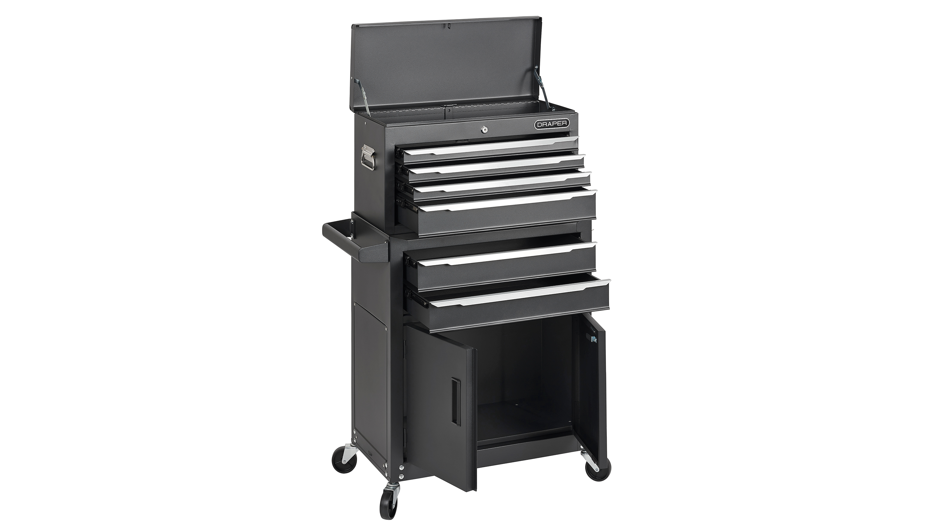 Best tool chests - Draper Combined Roller Cabinet and Tool Chest 6 Drawer