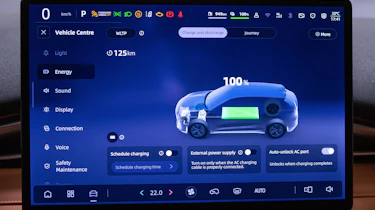 Changan Deepal S05 PHEV - infotainment