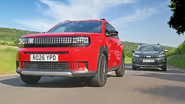 Dacia Sandero Stepway vs Fiat Grande Panda - front end