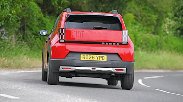 Fiat Grande Panda - rear cornering