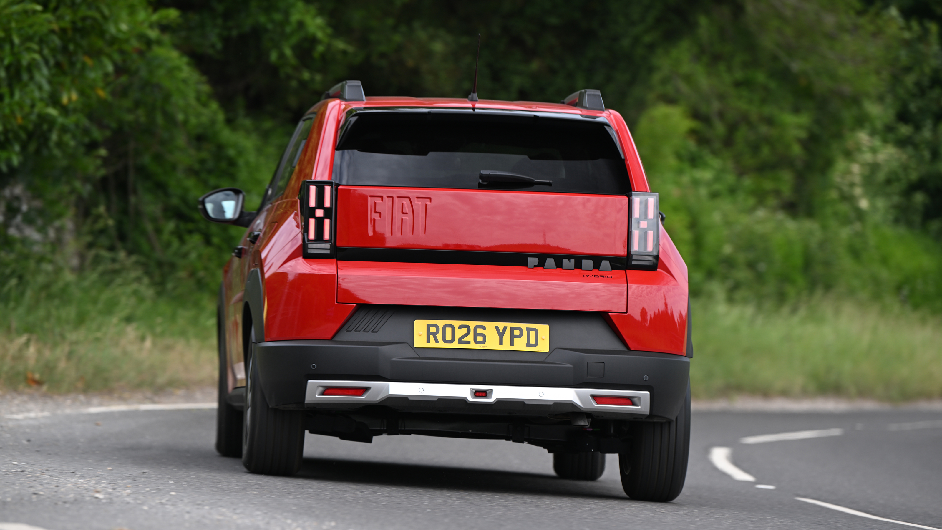 Fiat Grande Panda hybrid - rear cornering 
