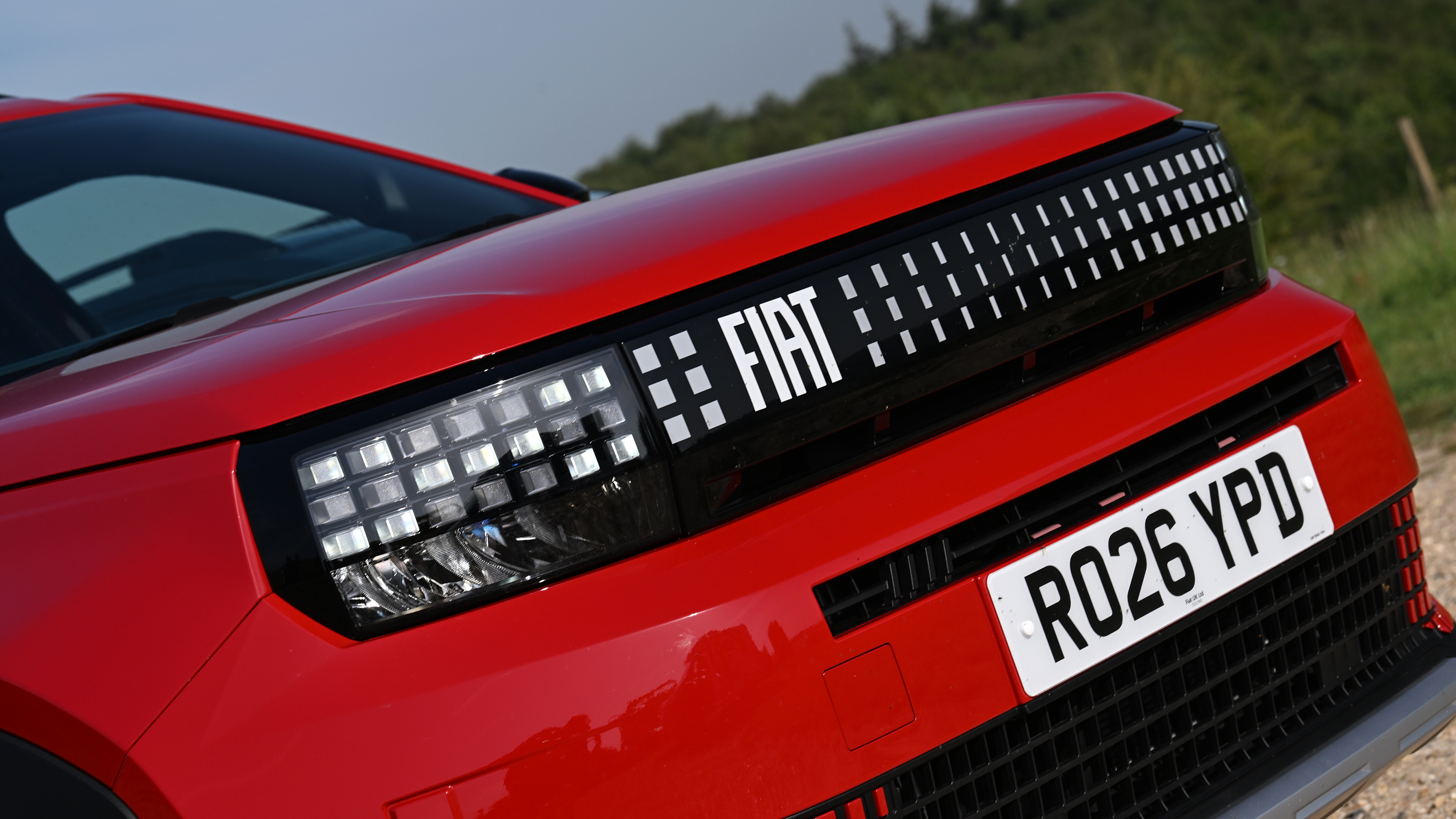 Fiat Grande Panda hybrid - front grille 