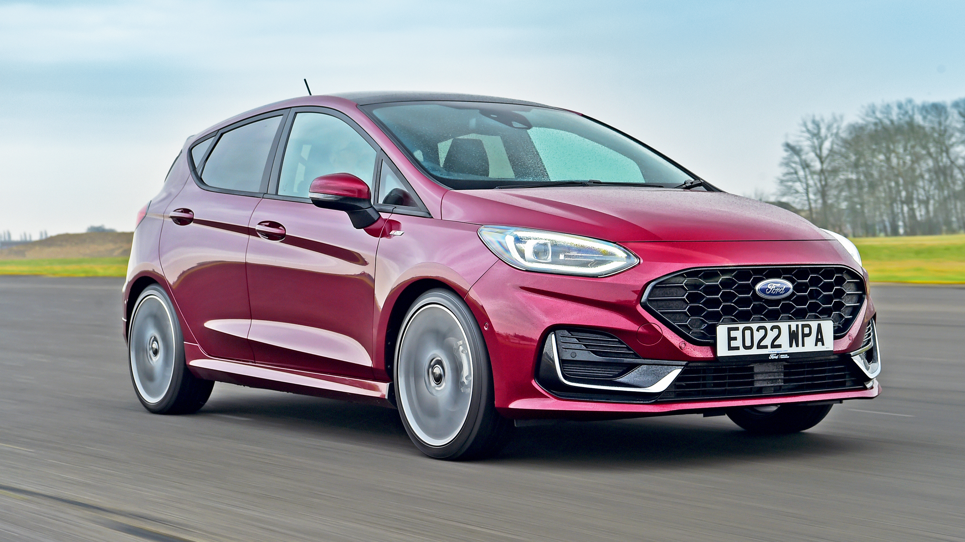 Ford Fiesta Mk7 - front 3/4