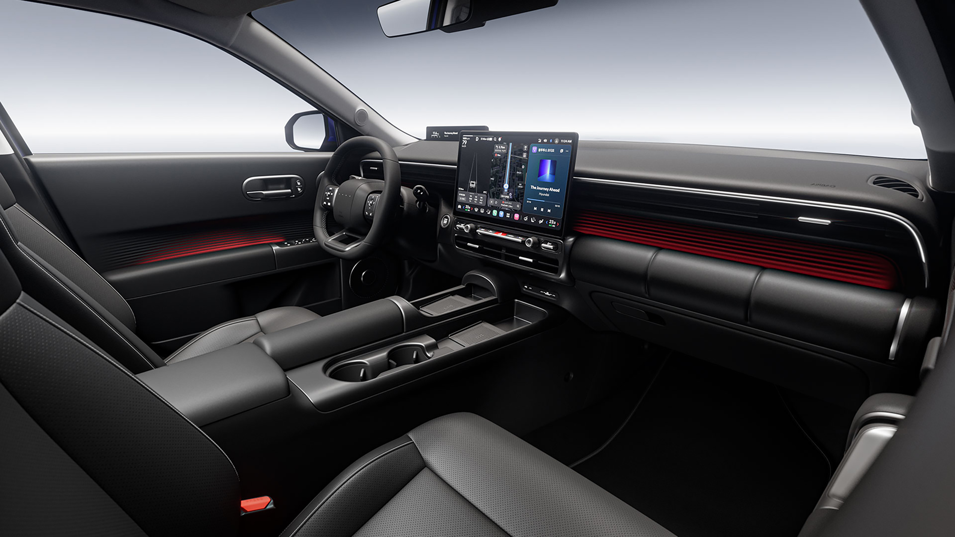 Hyundai Avante saloon - interior