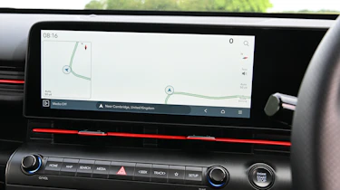 Hyundai Kona Hybrid - infotainment screen