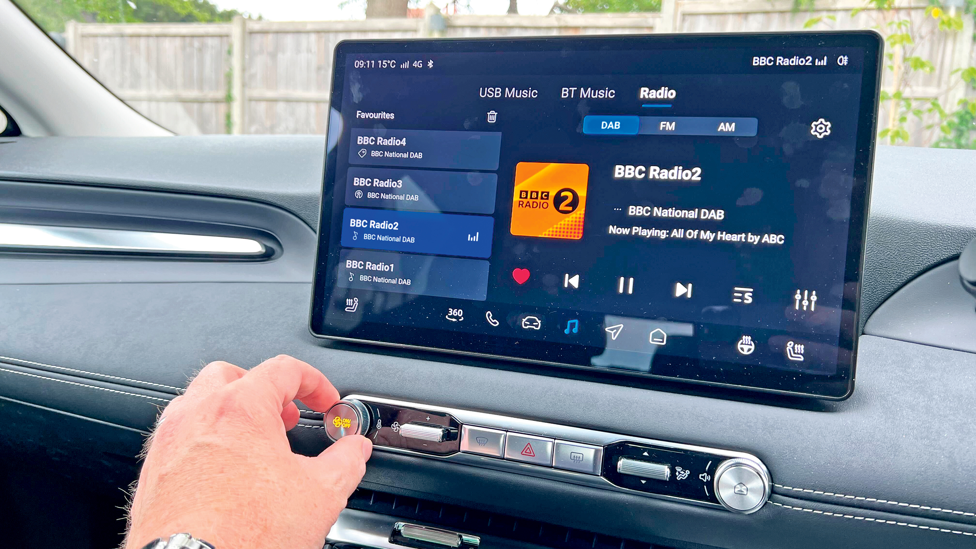 MG4 Urban - infotainment
