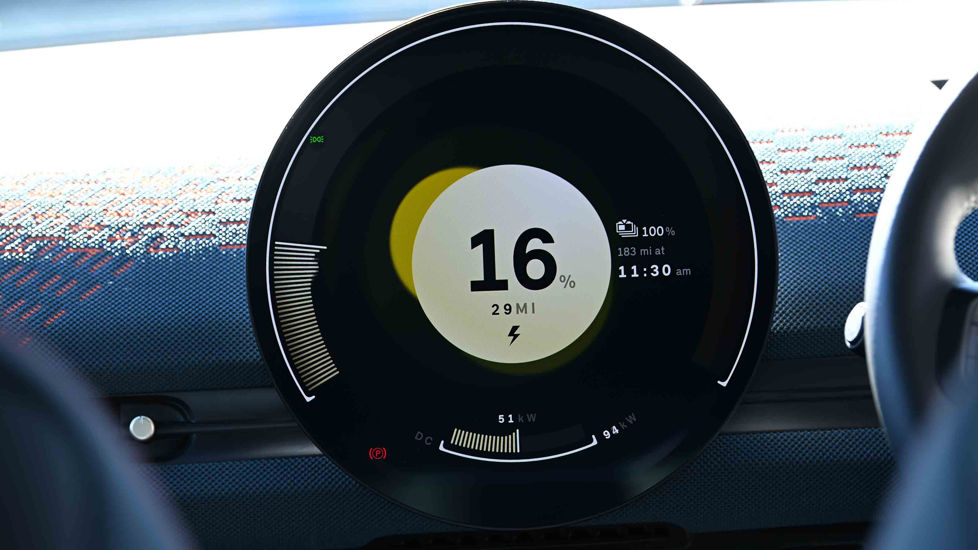 MINI Aceman LT - charging screen