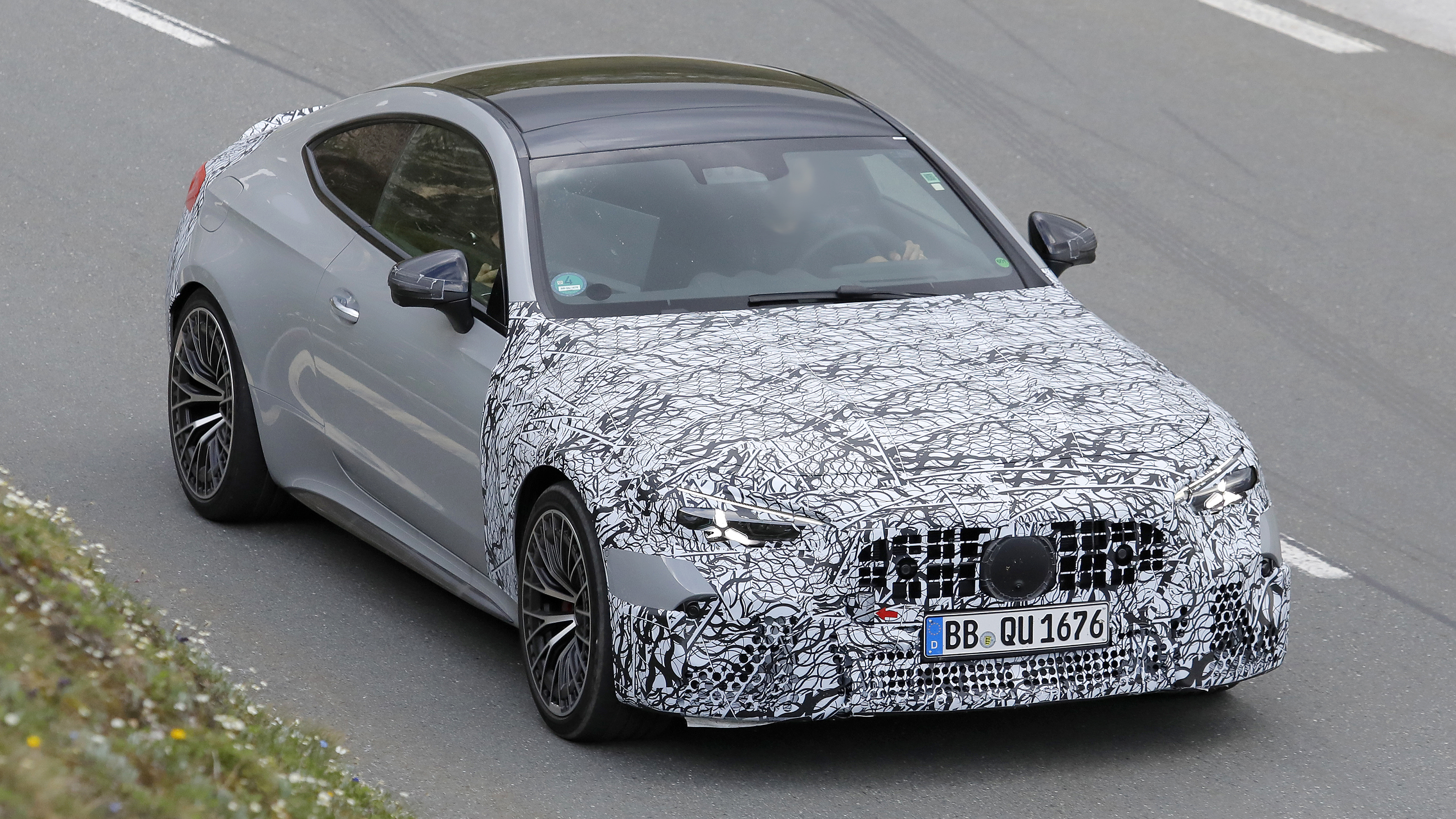 Mercedes-AMG CLE 63 spotted - front 3/4