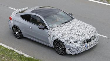 Mercedes-AMG CLE 63 spotted - front angled