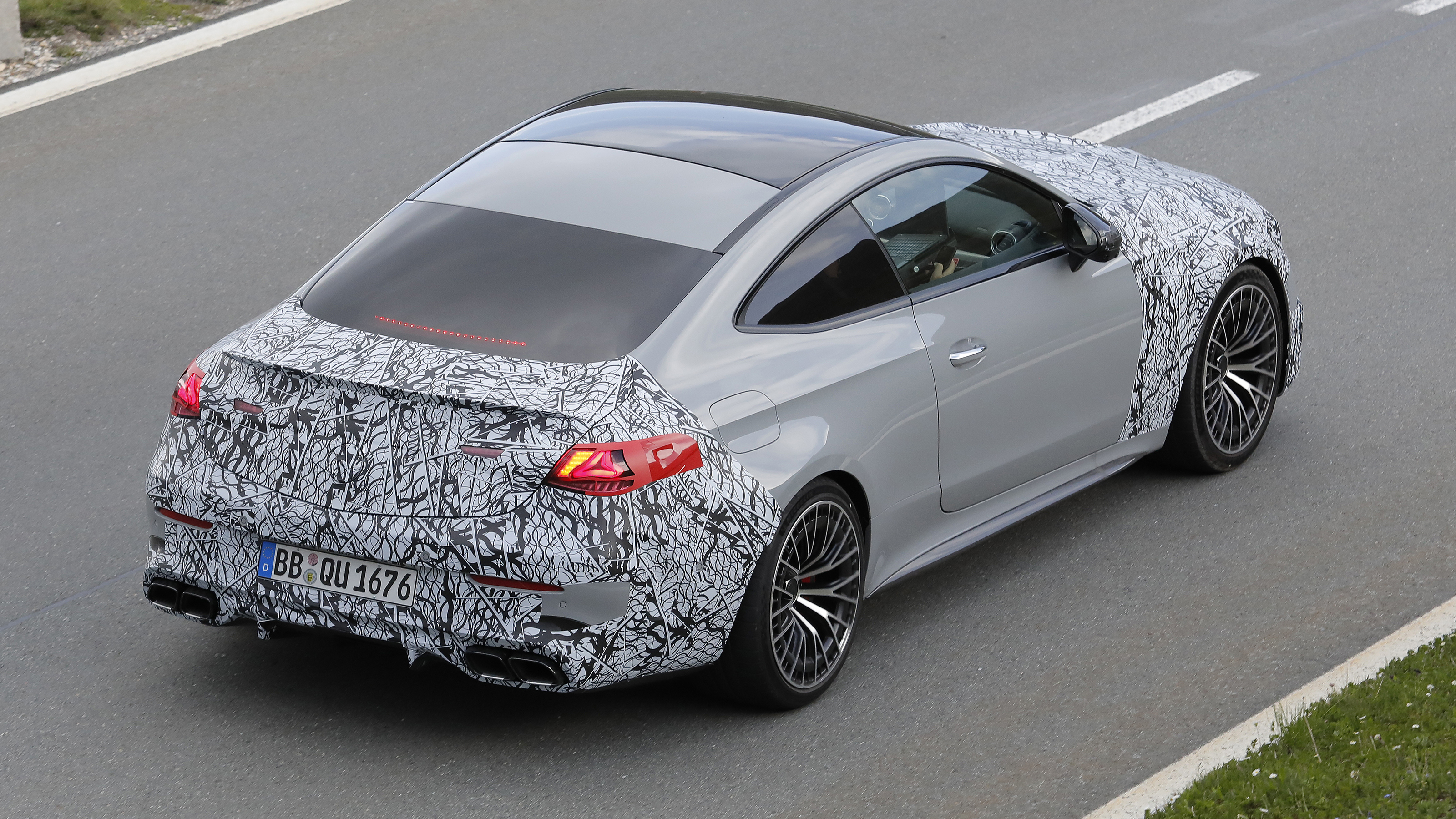 Mercedes-AMG CLE 63 spotted - rear 3/4
