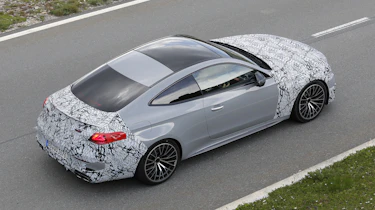 Mercedes-AMG CLE 63 spotted - rear angled