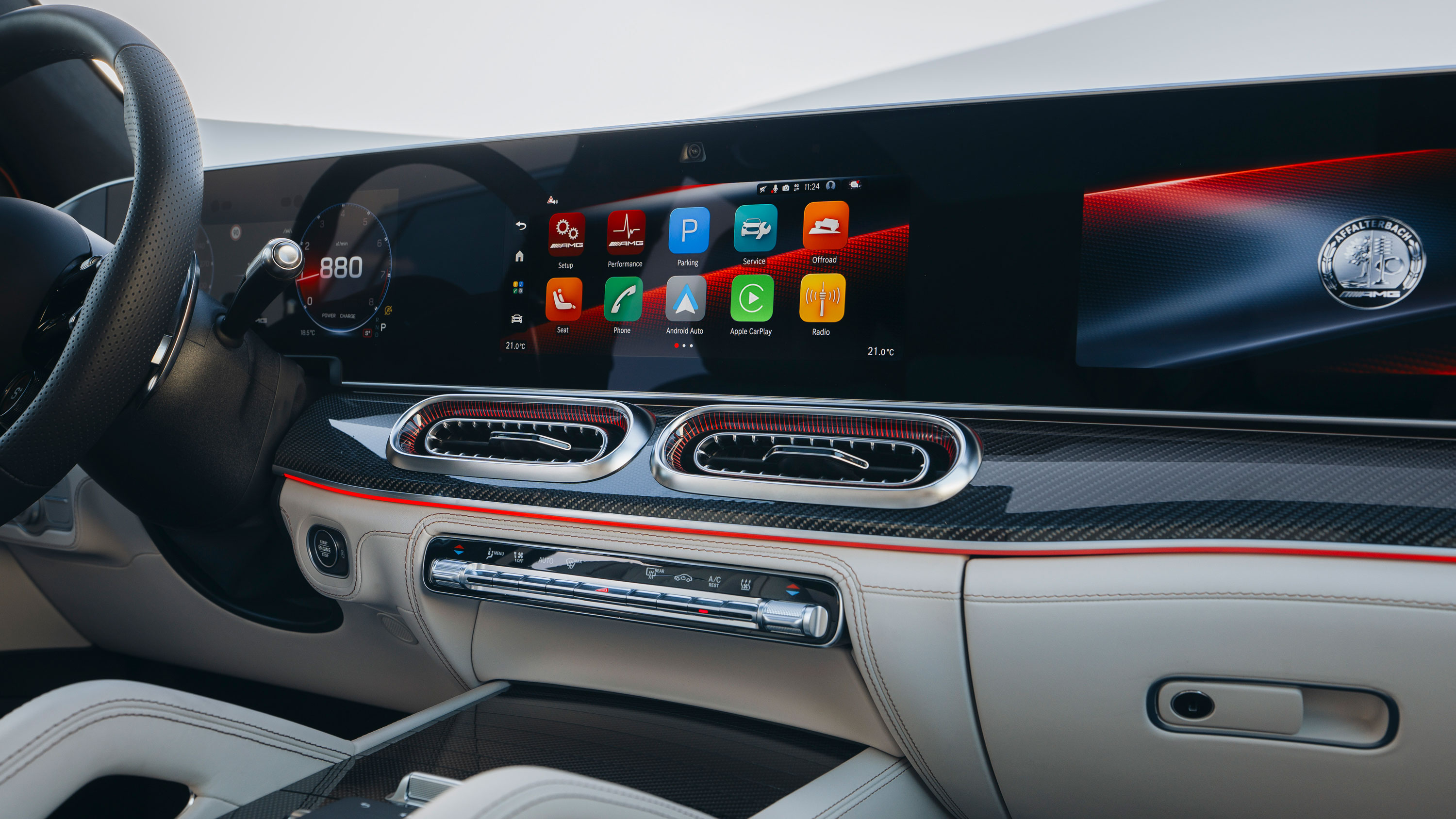 Mercedes-AMG GLE 63 S - screens