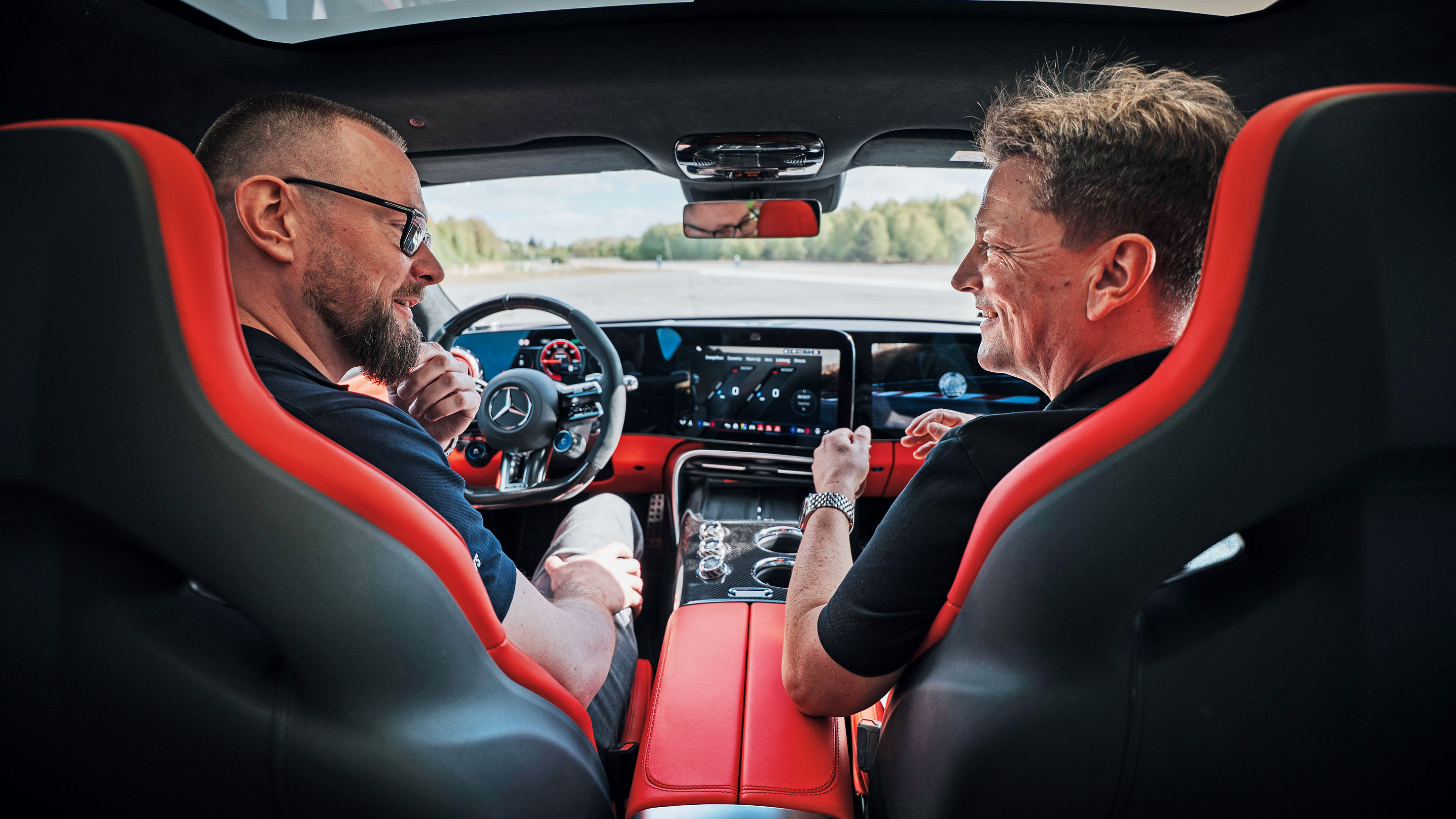 Mercedes-AMG GT 63 4-Door Coupe - in-car